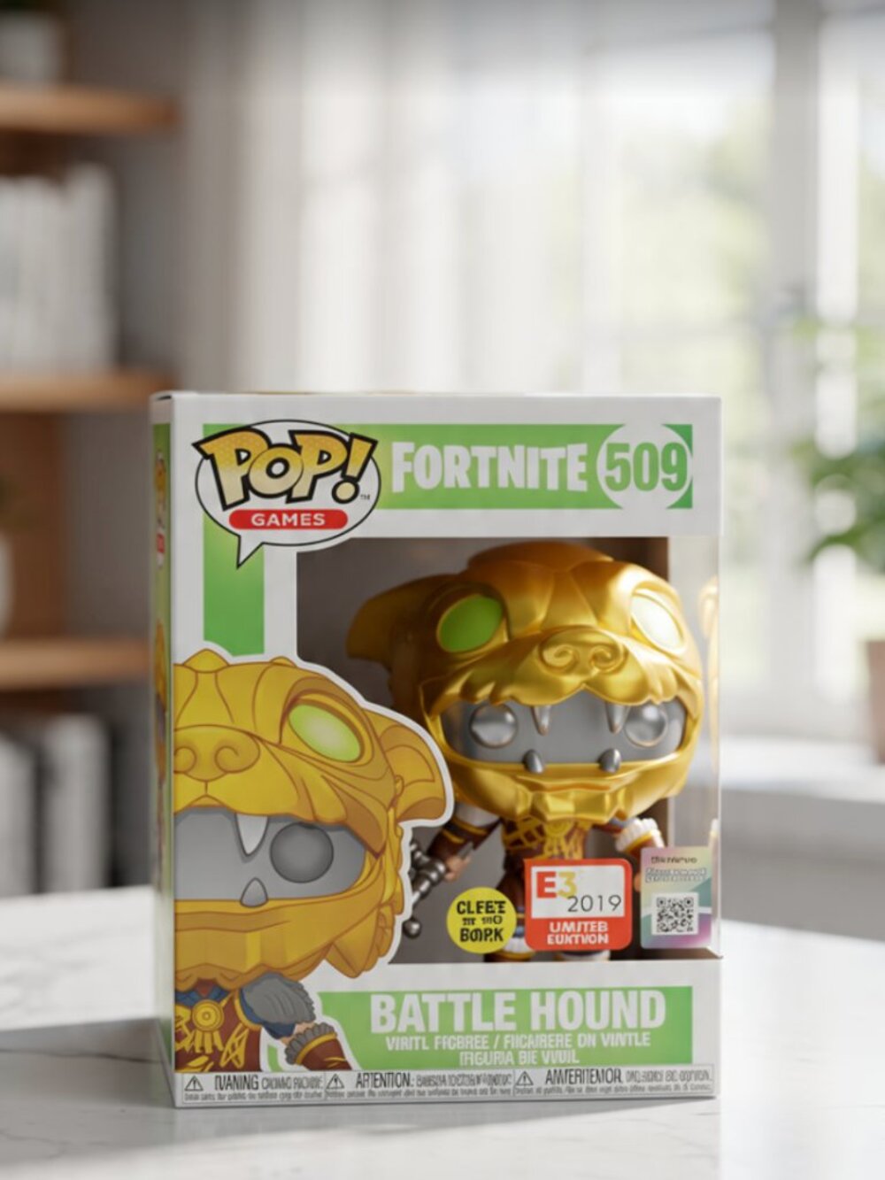 Funko Pop! Fortnite Battle Hound #509 Glow in the Dark Vinyl Figure
